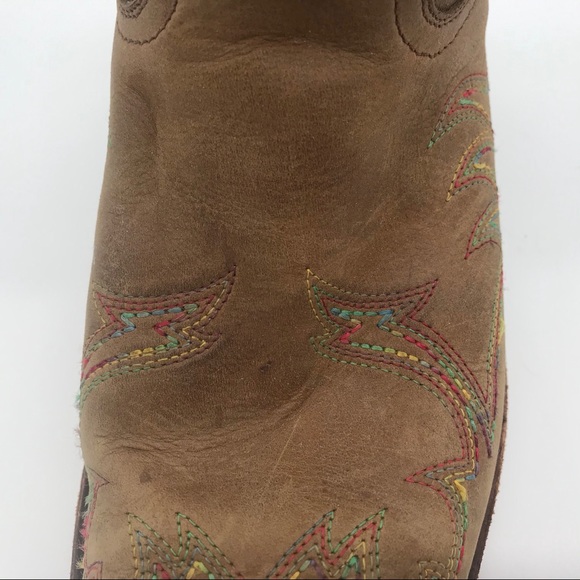 Pesos Bill Western Snip Toe Cowgirl Boots - Picture 6 of 8